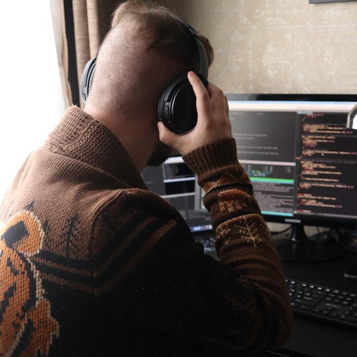 iOS app development workspace